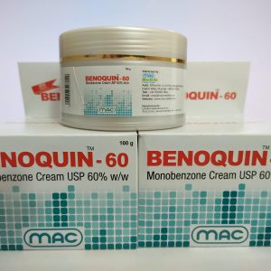 benoquin crema monobenzona al 60% 100 gramos.